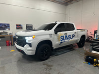 Full Wrap Silverado Sun's Up Solar Cleaning Decalwolf decal wolf Arizona Minnesota
